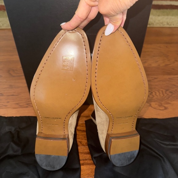 SAINT LAURENT MENS CHELSEA BOOTS NEW SIGARO MENS SIZE 40 - Picture 10 of 14